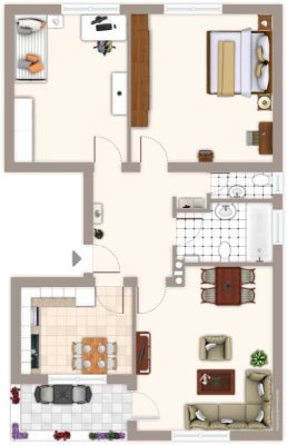 Demnächst frei! 3-Zimmer-Wohnung imit Balkon n Mönchengladbach Bonnenbroich - Geneicken
