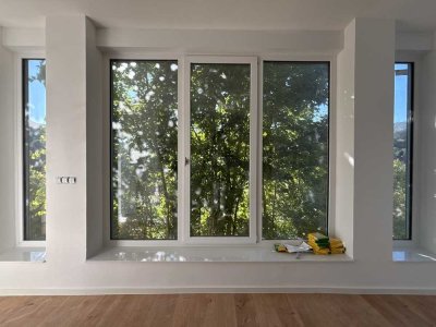 Exklusive Mietwohnung in kernsanierter Jugendstilvilla mit Neckarblick und Wintergarten