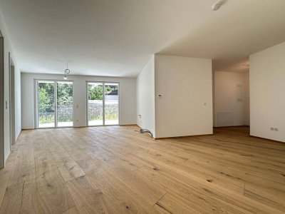 Gartenwohnung (ca. 143 m² Garten) | Photovoltaikanlage | Fußbodenkühlung &amp; -heizung | Garage !