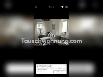 Tauschwohnung: Tauschwohnung - Schöne 2 Zimmerwohnung mit großer Wohnküche