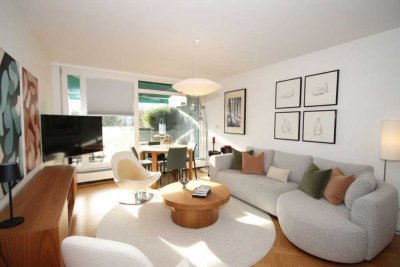 lichtdurchflutete 2-Zimmer Wohnung mit zwei Balkonen