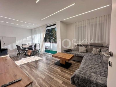 Helle 2-Zimmer-Wohnung mit zwei Balkonen und Garage
