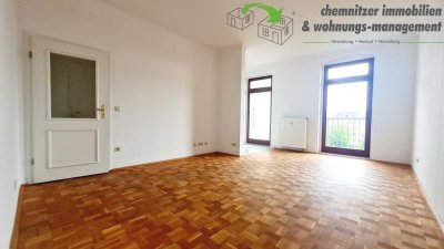 Traumhafte 4-Raum-Wohnung in Schloßchemnitz mit Aufzug, Tiefgarage, Gäste-WC & Balkon