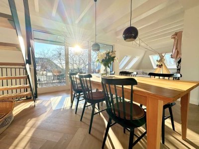 Luxus pur: 2020 neu erbaute 4-Zimmer Maisonettwohnung über den Dächern von Essen