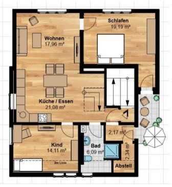 Erstbezug nach Sanierung: ansprechende 4,5-Zimmer-Wohnung mit EBK und Balkon in Siegen
