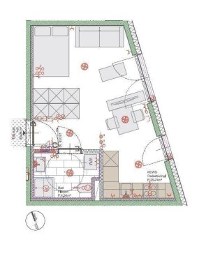 A30 - Neubau! 1-Zimmer-Mietwohnung