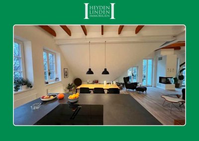 Penthouse mit Lift, Kamin etc.