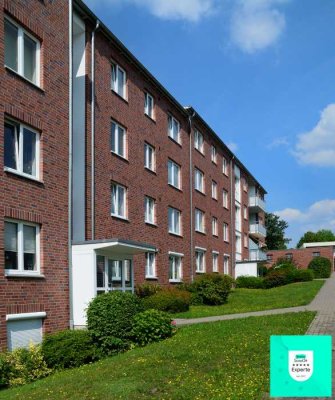 Helle 2-Zimmer-Neubau-Wohnung mit Einbauküche, sonniger Dachterrasse & Balkon