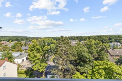 Provisionsfrei – Penthouse mit beeindruckendem Weitblick und sonniger Terrasse in gutem Zustand
