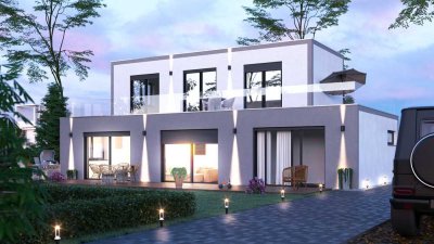 Bauhausvilla mit toller Dachterrasse und einzigartigen Design