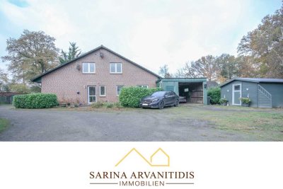 Attraktive 4-Zimmer-EG Wohnung mit eigenem Garten am Rande von Worpswede