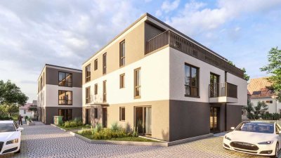 Penthouse im Herzen Merings (Wohnung 13)