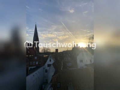 Tauschwohnung: 2,5 Zimmer Wohnung mit Dachterrasse