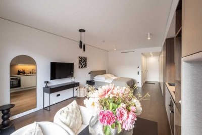 Exklusives möbliertes Studio-Apartment im Neubauprojekt ElevenDecks – Modern, Stilvoll & Komfortabel