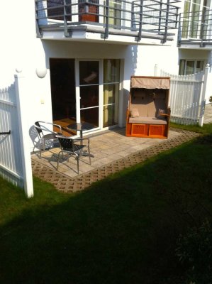 Schöne 2-Zimmer-Wohnung mit Terrasse und Garage voll möbliert direkt am Lauterbacher Hafen