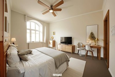 HISTORISCHES FLAIR IM KNAPPENHOF! 3-Zimmerwohnung-Top 4!
