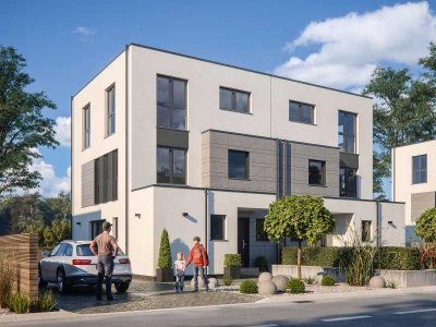 Moderne Doppelhaushälfte mit KfW-Förderkredit ab 0,25% in Wiesbaden