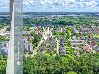 Zentrumsnahes Reihenendhaus mit Garten in Rostock // 138 m², 4 Zimmer, ausgebauter Dachboden // PP