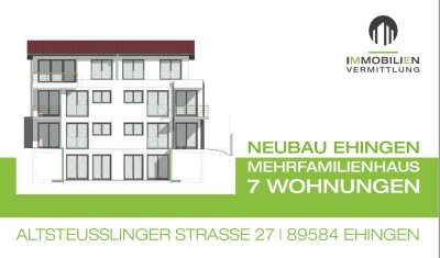 Provisionsfrei - Neubau Eigentumswohnung in Ehingen
