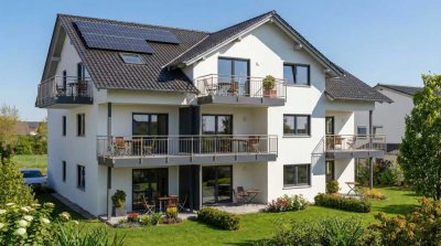 Baubeginn erfolgt - Wohnen mit Erholungsfaktor und Weitblick! Geräumige 3-Zimmer Wohnung mit Sonnenb