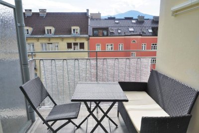 Charmante Garconniere mit Südbalkon in begehrter Lage von Saggen