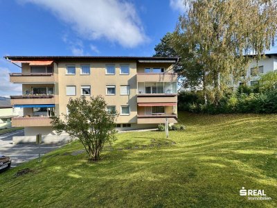 4-Zimmer-Wohnung mit Balkon &amp; Garagenbox in ruhiger Lage