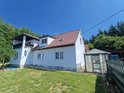 Leben wie im Urlaub - 1 sonniges Grundstück mit Eigenwald, Garten, 1 Wohnhaus mit großem Nebengebäude, in einer der schönsten Regionen Österreichs