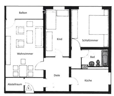 Gemütliche Etagenwohnung mit familienfreundlicher Atmosphäre *MUSTERFOTOS*