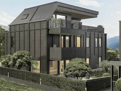 Exklusive Neubau-Erdgeschosswohnung mit Privatgarten und Terrasse in Natters