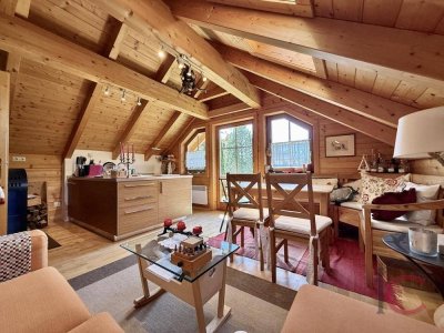 Reizendes 3-Zi.-Appartement in kleinem, urigen Chalet in St. Oswald