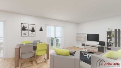 **ERSTBEZUG** Klimafreundliche Etagenwohnung mit Balkon! WE17