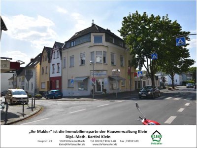 Wohnen am Drachenfels: Helle 4-Zi. Altbauwohnung