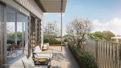 Individuelles Wohnen für den besonderen Anspruch: Exklusive 4-Zimmer-Wohnung mit separatem Apartment