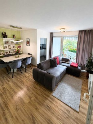 Ohligs Zentrum: Ruhige 3-Zi.-Whg. mit Südbalkon & Tiefgarage inklusive