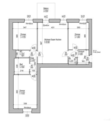 IDEAL aufgeteilte 4-Zimmer Wohnung + Balkon in zentraler Lage ++Videorundgang++