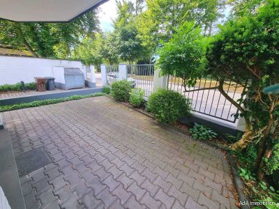 Hüttenalle vis a vis Stadtwald, perfekt für ZWEI! EG-2 Zi- 2 Terrassen, TG-Platz