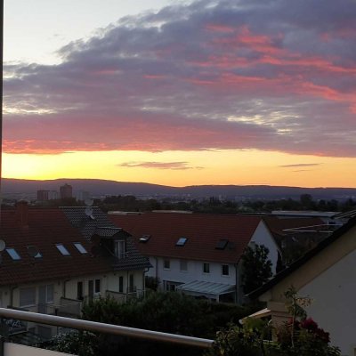 Moderne 3-Zimmer Wohnung im Frankfurter Bogen mit traumhafter Aussicht