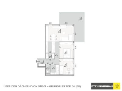 Finden Sie Ihre exklusive Eigentumswohnung in Steyr ab € 209.010,-