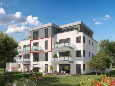 Helle 2-Zimmer Wohnung mit Südbalkon im 2. OG in Langenfeld-Immigrath