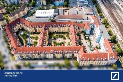 Attraktives Anlageobjekt Bruttoren. 5 % ! - Vermietetes Apartment im Herzen der Südstadt von Fürth !
