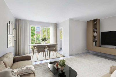 Nähe Isar und Englischer Garten: Geräumige 2-Zimmer-Wohnung mit Westbalkon