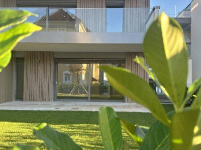 Ein Zuhause mit Perfektion: 3 Zimmer-Erdgeschosswohnung im Herzen von Salzburg, mit Garten, Terrasse &amp; Garage