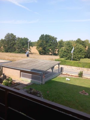 Schöne 4-Zimmer-Erdgeschosswohnung mit Balkon in Kleinrinderfeld
