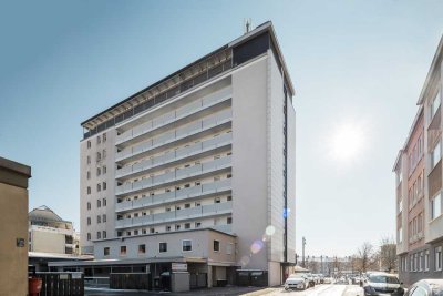 Moderne 2,5-Zimmer-Wohnung mit EBK und tollem Ausblick am Oberhauser Bahnhof