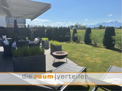 Modernes Einfamilienhaus mit atemberaubendem Alpenpanorama