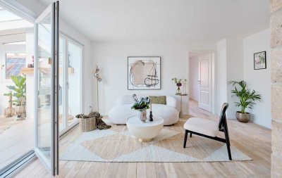 Exklusives Wohnjuwel: Traumhafte 3-Zimmerwohnung mit Wintergarten und Dachterrasse