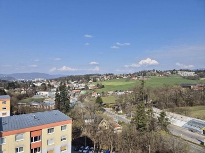 2-Zimmer-Wohnung mit Traum-Aussicht in der Ragnitz; Nähe Uni und LKH