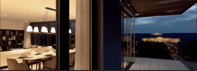 One-in-a-million penthouse – top floor above the hotel – for rent | live or office use