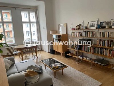 Tauschwohnung: Große 2,5 Zi Altbauwohnung am Südstern gegen kleinere