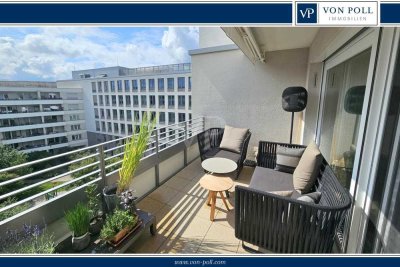 Moderne Penthouse-Wohnung in zentraler Lage MA mit Loggia + Aufzug + TG Stellplatz
